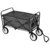 Folding Hand Trolley Steel Grey - Durable & Versatile