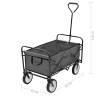 Folding Hand Trolley Steel Grey - Durable & Versatile