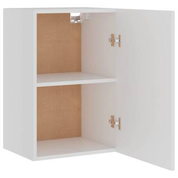 Hanging Cabinet White 39.5x31x60 cm - Space Saving Storage