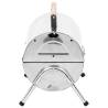 Portable Tabletop Charcoal BBQ Grill - Stainless Steel Charcoal Grill