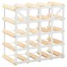 Elegant Wine Rack for 20 Bottles - Solid Pinewood Design