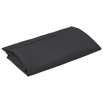 Replacement Fabric for Cantilever Umbrella Black 350 cm