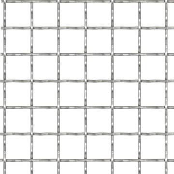 Crimped Stainless Steel Garden Wire Fence - 100x85 cm