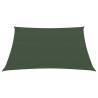 Dark Green Sunshade Sail 4.5x4.5m - Mould & UV Resistant