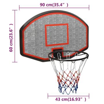 Basketball Backboard 90x60 cm - Durable Polyethene Design