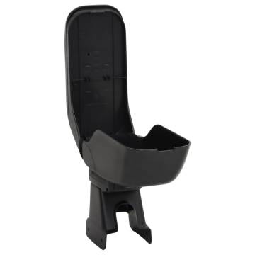 Car Armrest Black 13x31x(31-44) cm ABS - HipoMarket