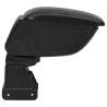 Car Armrest Black 13x31x(31-44) cm ABS - HipoMarket