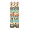 Vintage Wall-Mounted Coat Rack with 6 Hooks | HOME IS