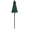 Elegant Green Parasol 200x224 cm - Aluminium | Hipo Market