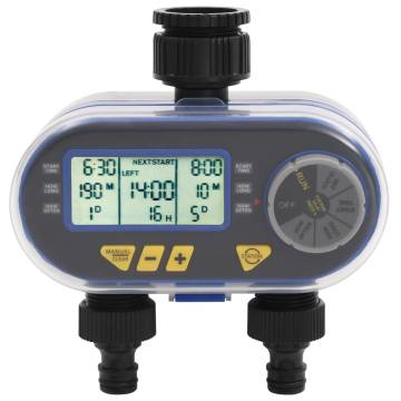 Automatic Digital Water Timer with Dual Outlet | Hipomarket