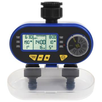 Automatic Digital Water Timer with Dual Outlet | Hipomarket