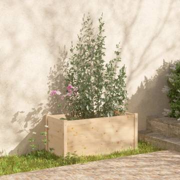 Garden Planter 100x50x50 cm Solid Pinewood - Durable & Stylish