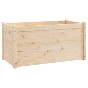 Garden Planter 100x50x50 cm Solid Pinewood - Durable & Stylish