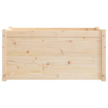 Garden Planter 100x50x50 cm Solid Pinewood - Durable & Stylish