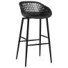 Bar Chairs Set of 2 – Stylish Black Design for Your Space