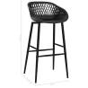 Bar Chairs Set of 2 – Stylish Black Design for Your Space