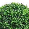 Artificial Boxwood Plants - 2 pcs Ball Shaped Green 27 cm