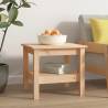 Elegant Solid Pine Coffee Table - 45x45x40 cm | HipoMarket