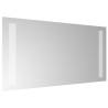 Stylish LED Bathroom Mirror 40x20 cm - Waterproof & USB