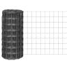 Euro Fence Steel 10x0.8 m Grey Colour grey Quantity in Package 1 Length 10 m Height 0.8 m 