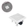 Shower Drain 18x18 cm Stainless Steel Size 18 x 18 cm Model dots 