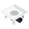 18x18 cm Stainless Steel Shower Drain – Smart Design & Easy Clean