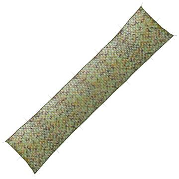 Camouflage Net with Storage Bag 1.5x6m - Green | Hipo Market