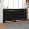 Radiator Cover Black 169x19x84 cm Solid Wood Pine Colour black Size 169 x 19 x 84 cm Quantity in Package 1 