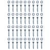 L-shaped Ground Anchors - 12 pcs Galvanised Steel 5x5x50 cm