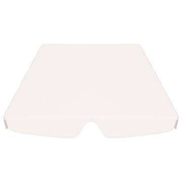 Replacement Canopy for Garden Swing - White 188/168 cm