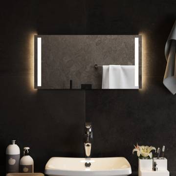 LED Bathroom Mirror 60x30 cm - Stylish & Waterproof