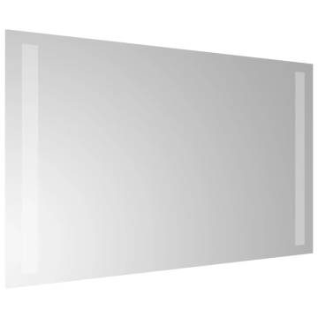 LED Bathroom Mirror 60x30 cm - Stylish & Waterproof