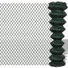 Chain Link Fence Steel 1,5x25 m Green Colour green Quantity in Package 1 Length 25 m Height 1.5 m 