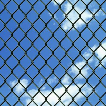 Green Chain Link Fence Steel 1.5x25m | Durable & Privacy