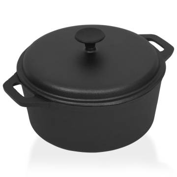 Pot Ø26.5 cm Cast Iron - Perfect for Stews & Casseroles