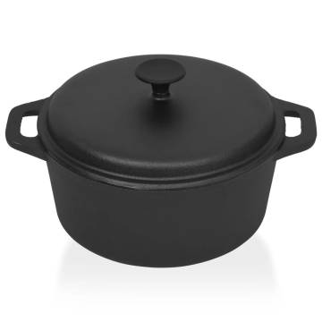 Pot Ø26.5 cm Cast Iron - Perfect for Stews & Casseroles