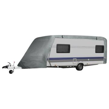 Caravan Cover Grey L - Durable & Weather Resistant Protection