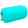 Inflatable Gymnastic Roll 100x60 cm with Pump - Green