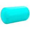 Inflatable Gymnastic Roll 100x60 cm with Pump - Green