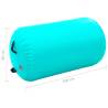 Inflatable Gymnastic Roll 100x60 cm with Pump - Green