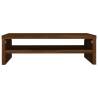 Monitor Stand Brown Oak - Premium Engineered Wood | HipoMarket