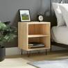 Bedside Cabinet Sonoma Oak 40x30x50 cm Engineered Wood Colour sonoma oak Quantity in Package 1 