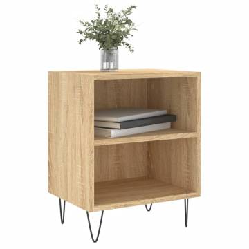 Sonoma Oak Bedside Cabinet - Elegant & Durable Design