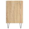 Sonoma Oak Bedside Cabinet - Elegant & Durable Design