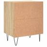 Sonoma Oak Bedside Cabinet - Elegant & Durable Design