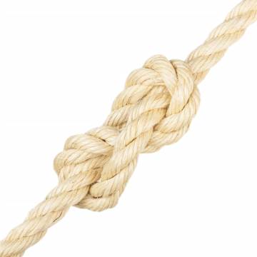 100% Sisal Rope 20mm - 25m | Durable & Versatile Uses