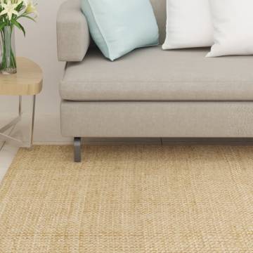 Natural Sisal Rug 100x150 cm - Durable & Stylish