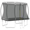 Trampoline Set Rectangular 274x183x76 cm 150 kg Colour grey Size 274 x 183 x 76 cm Quantity in Package 1 