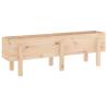 Garden Raised Bed 121x30x38 cm - Solid Pine Wood