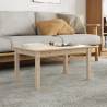 Coffee Table 80x50x40 cm Solid Wood Pine Colour natural Size 80 x 50 x 40 cm Quantity in Package 1 